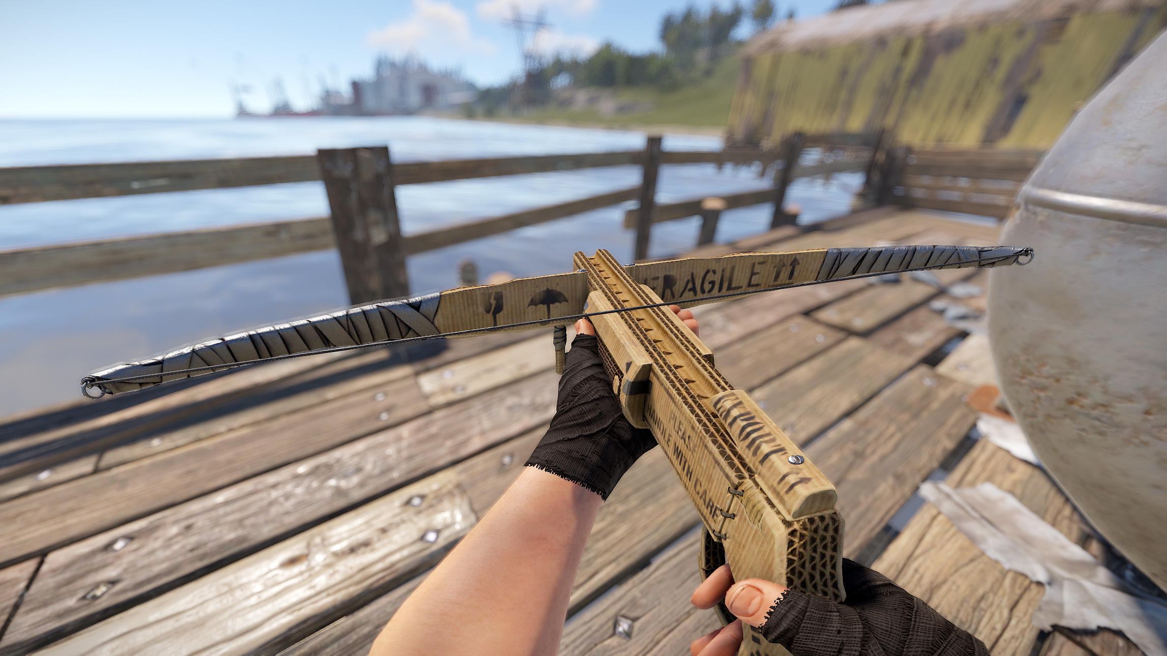 Cardboard Crossbow