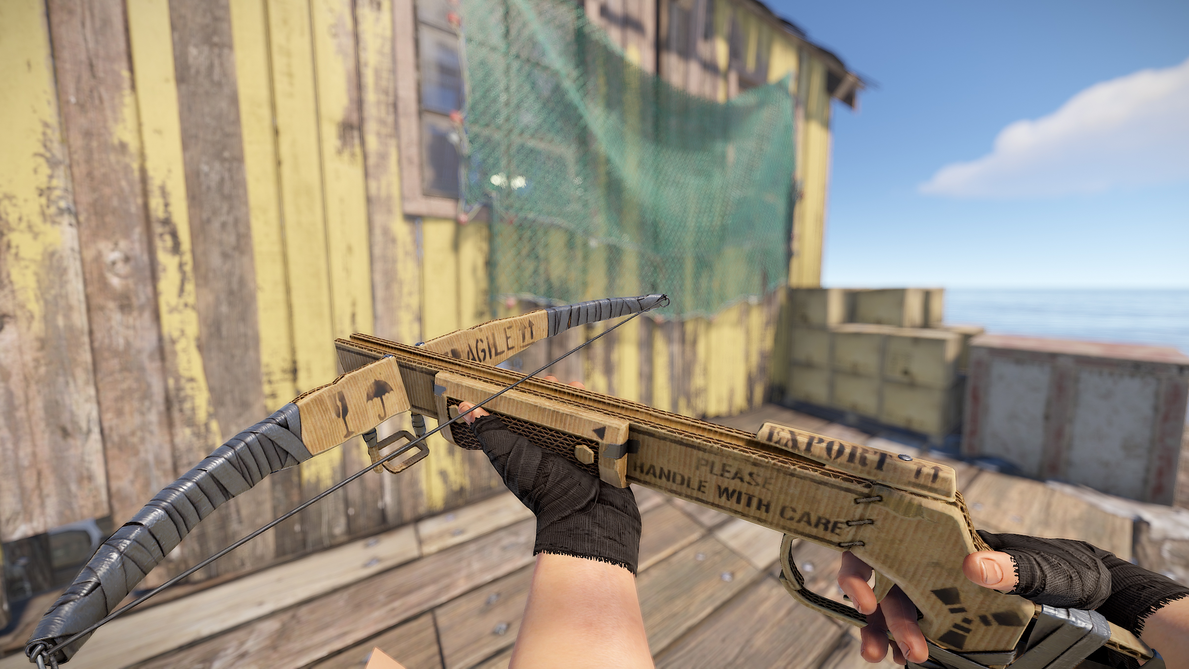 Cardboard Crossbow