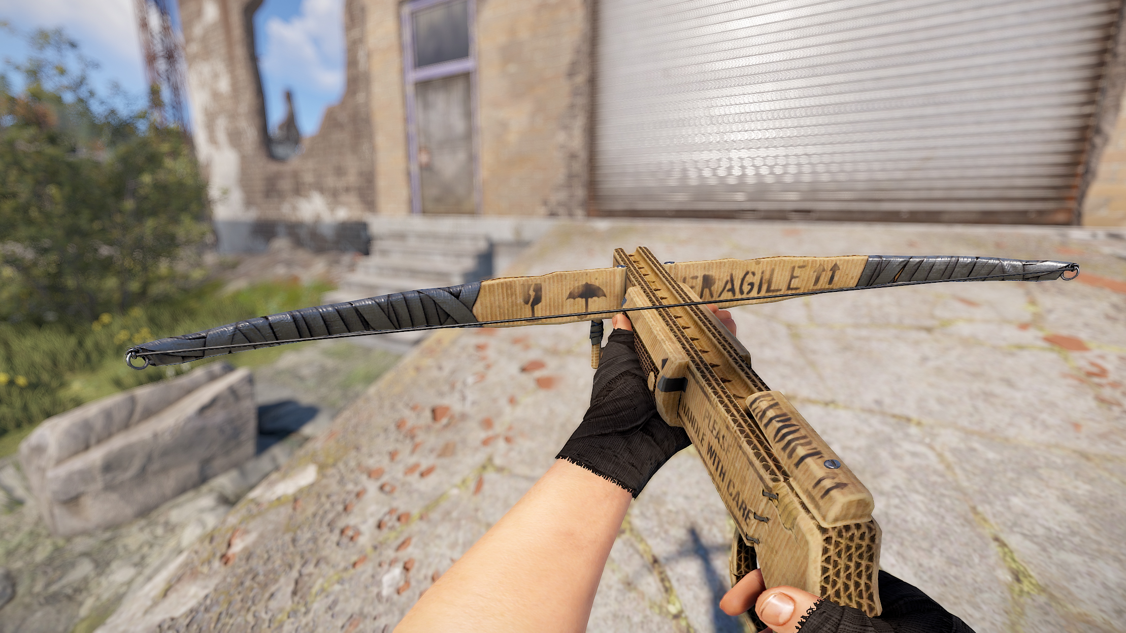 Cardboard Crossbow