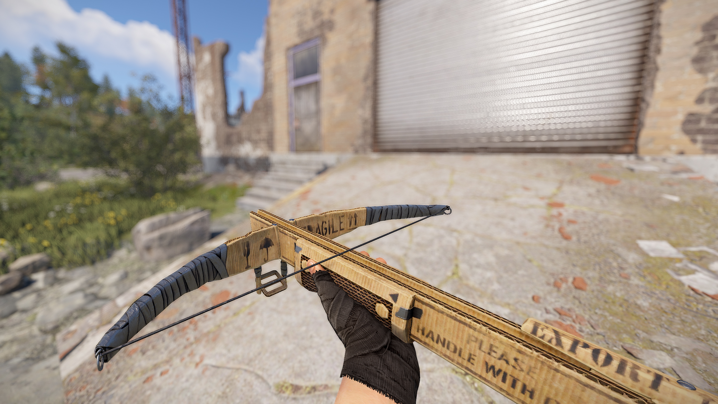 Cardboard Crossbow