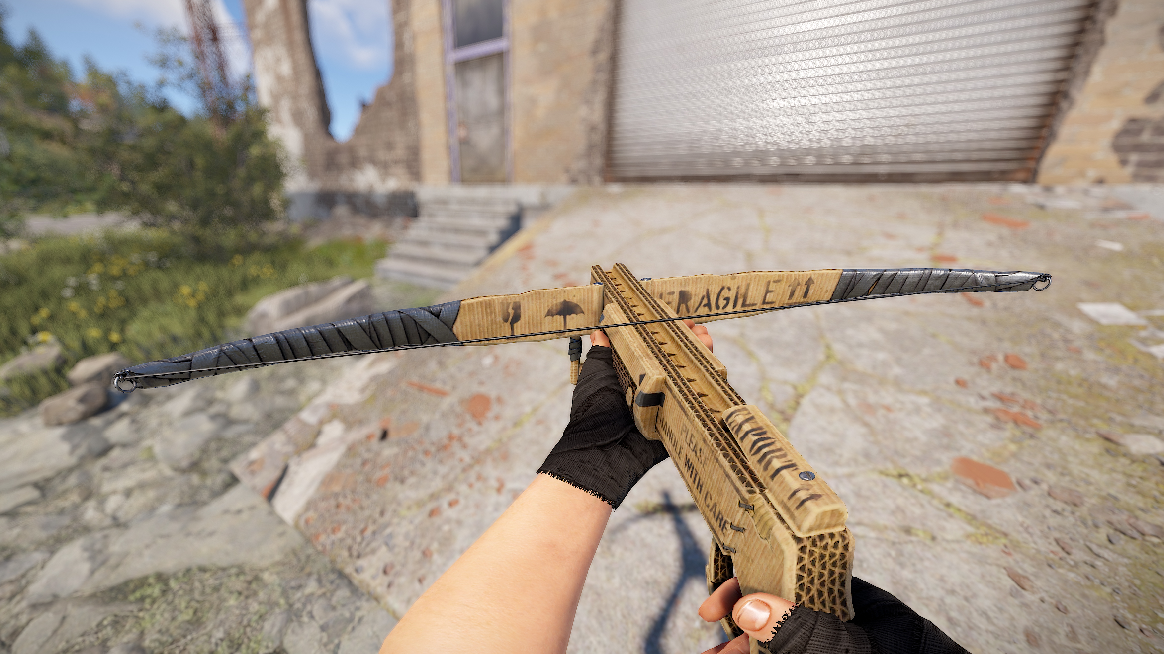 Cardboard Crossbow