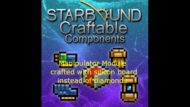 Craftable Components patch