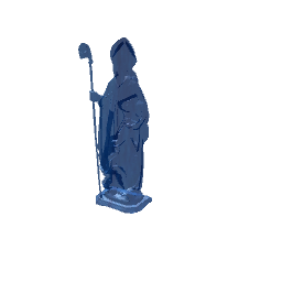 Chess piece bishop- garden