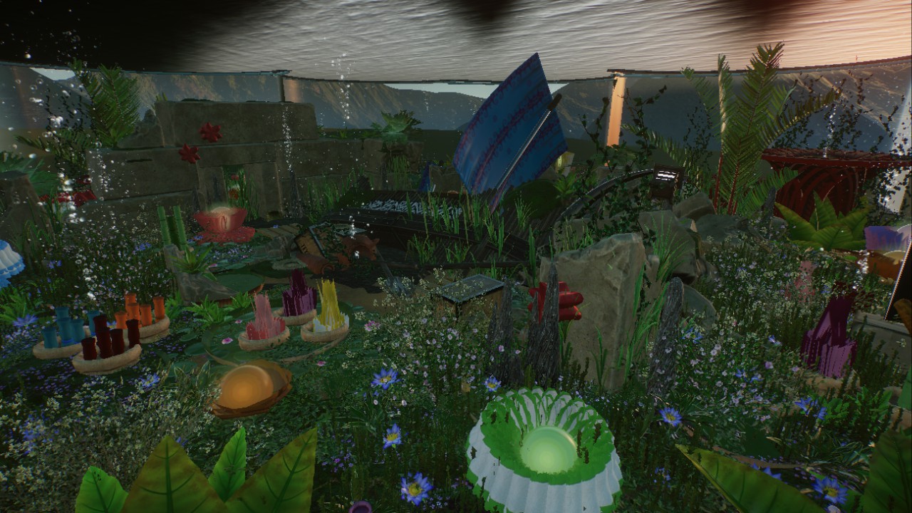 Large aquarium