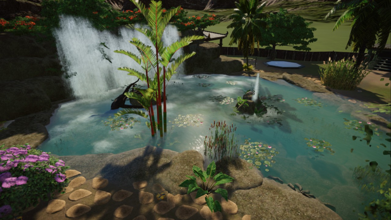 Flamingo habitat 🦩🌺