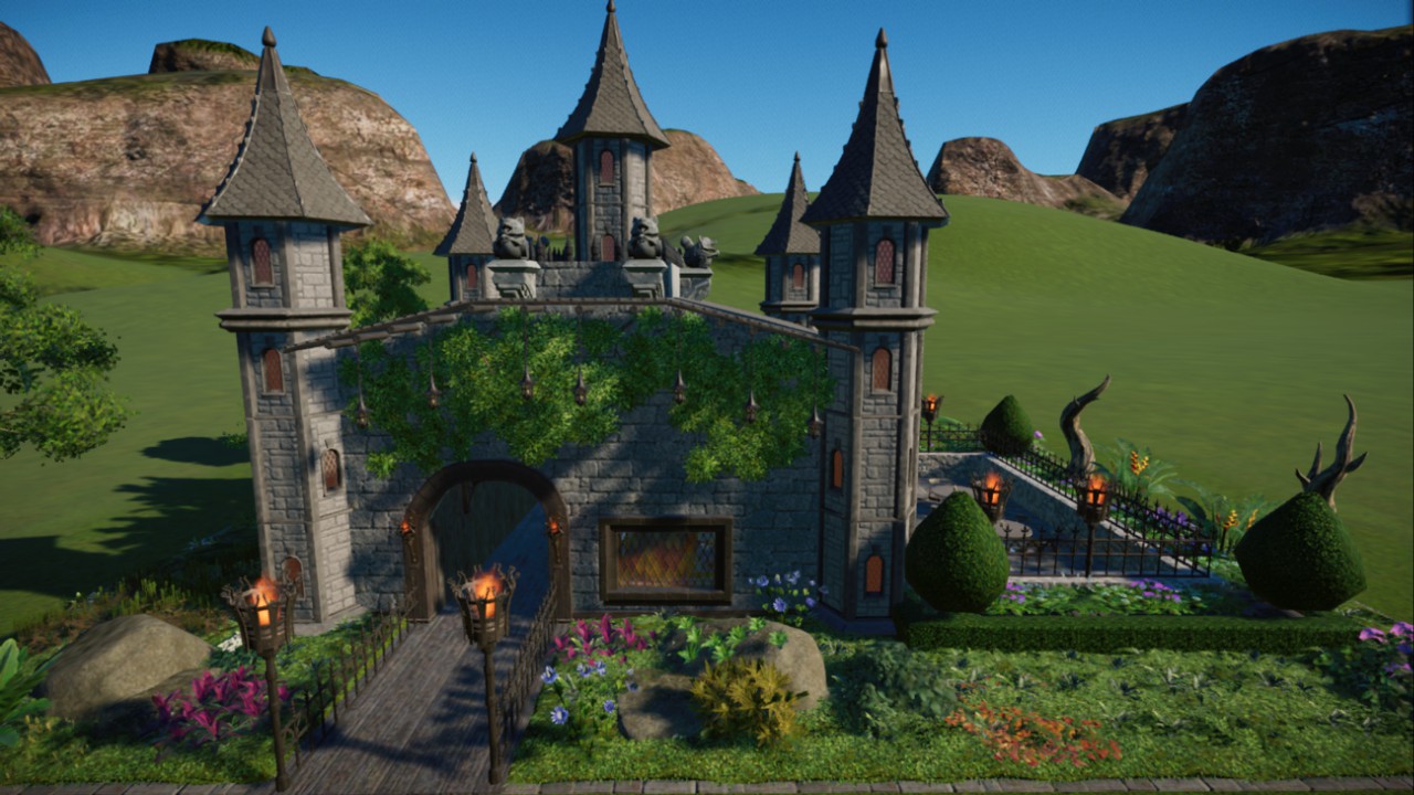 Castle restaurant halloween 🏰🍽️