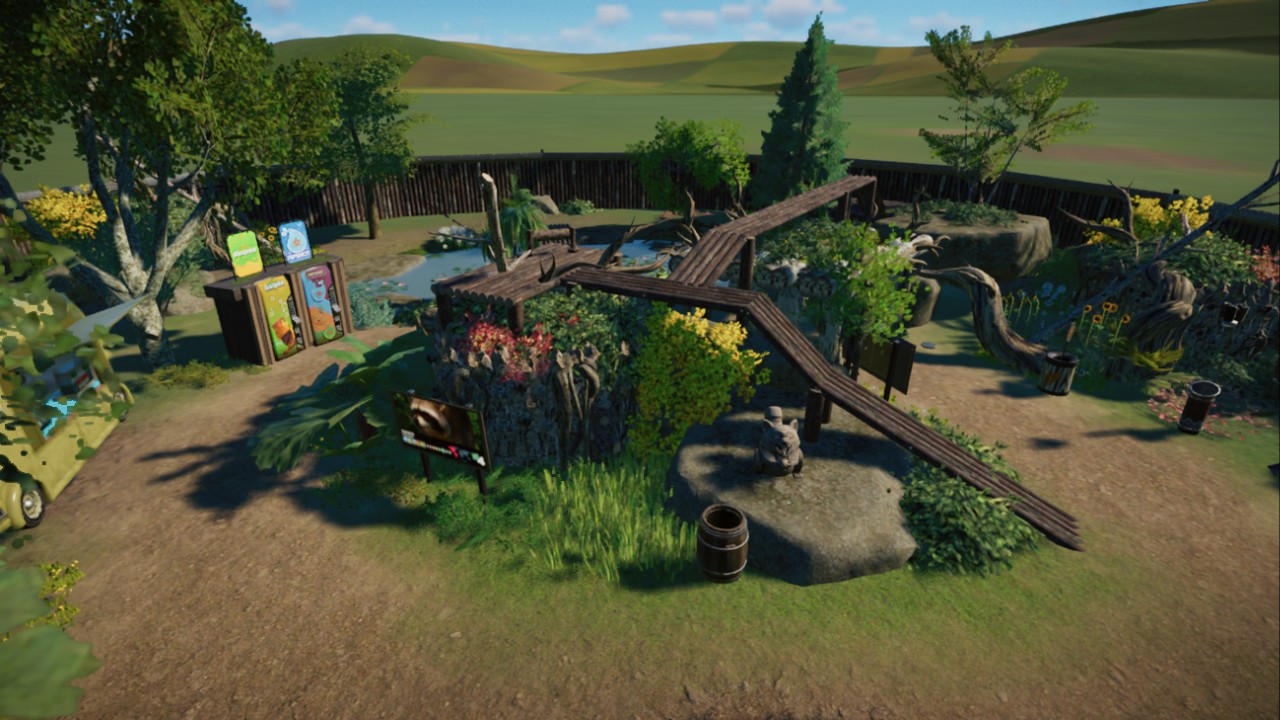 Racoon habitat 🦝🍃