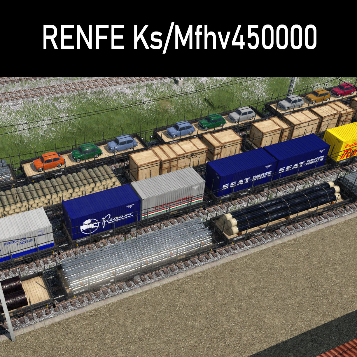 RENFE Mfv450000 UIC Ks waggons