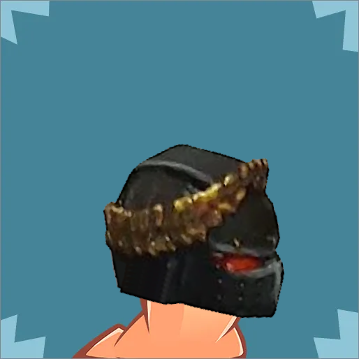 Black Templar Champion Helmet