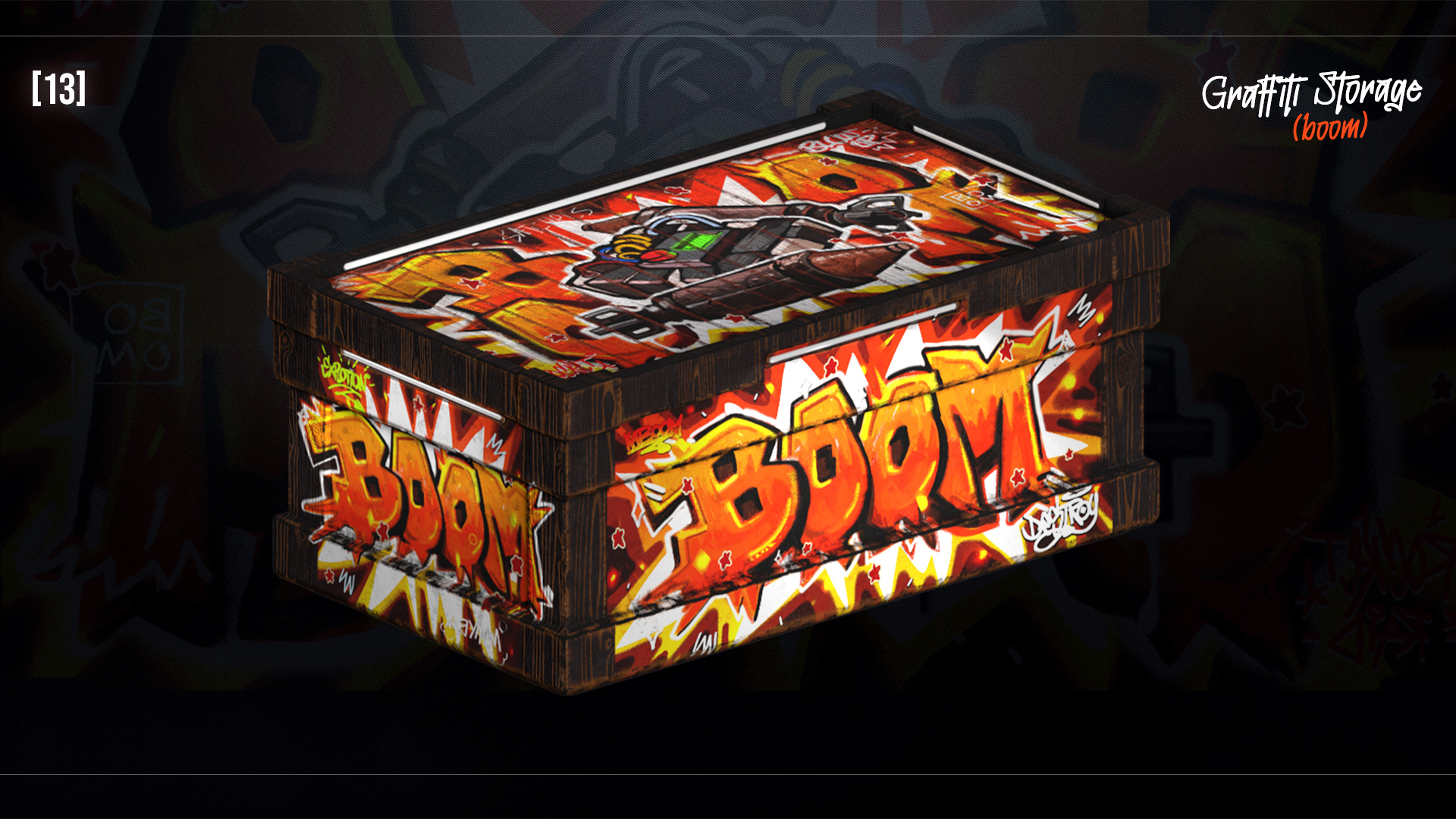 Graffiti Boom Storage