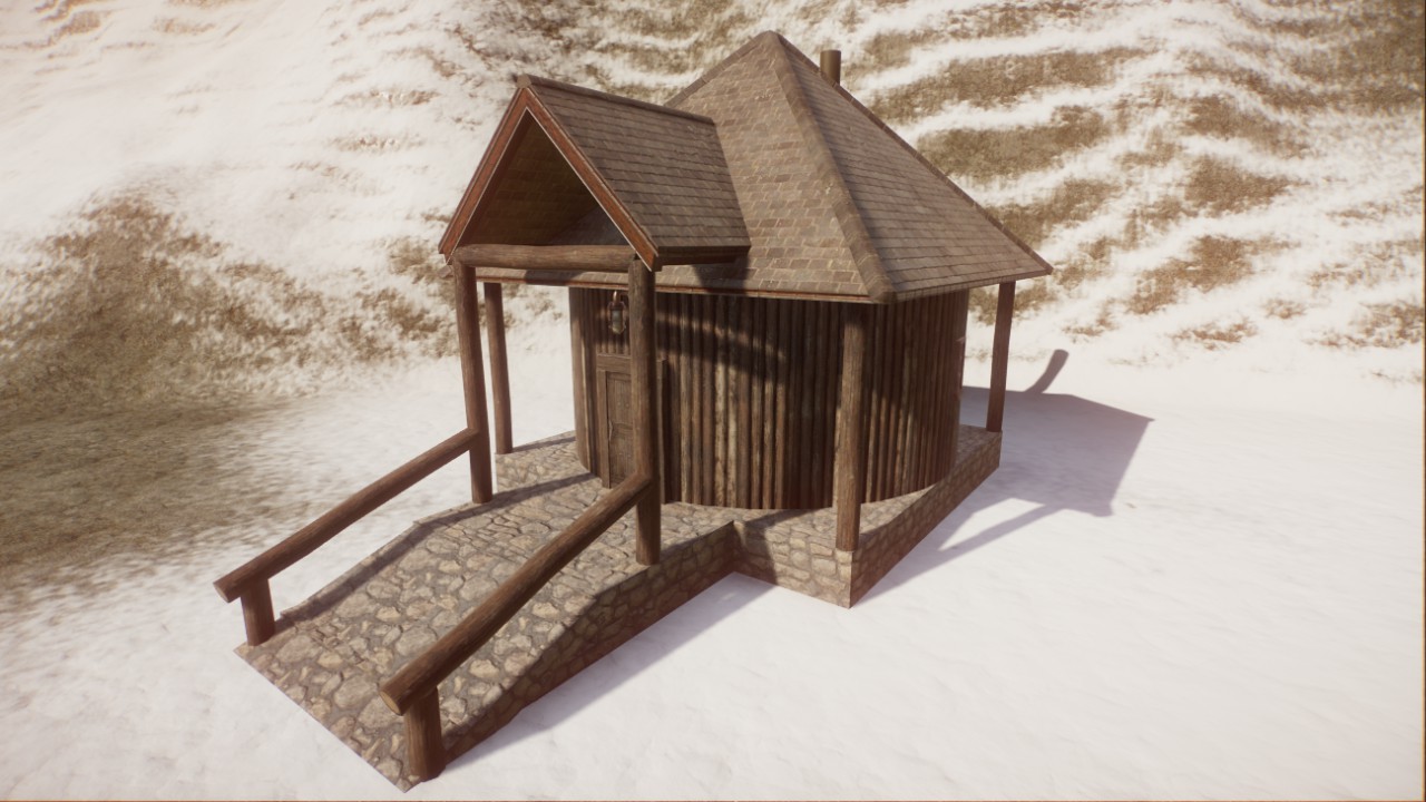 Tiny Rustic Cabin 8