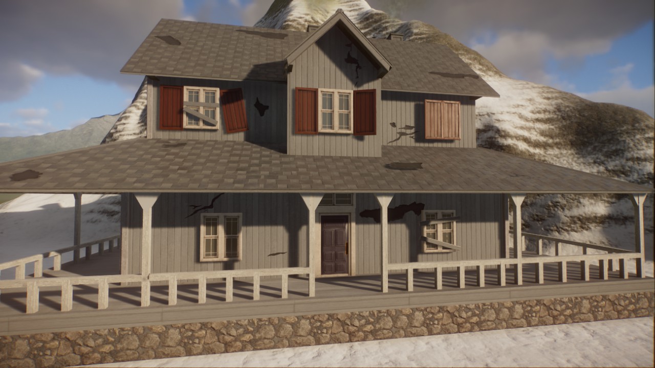 Rustic Old Farm House
