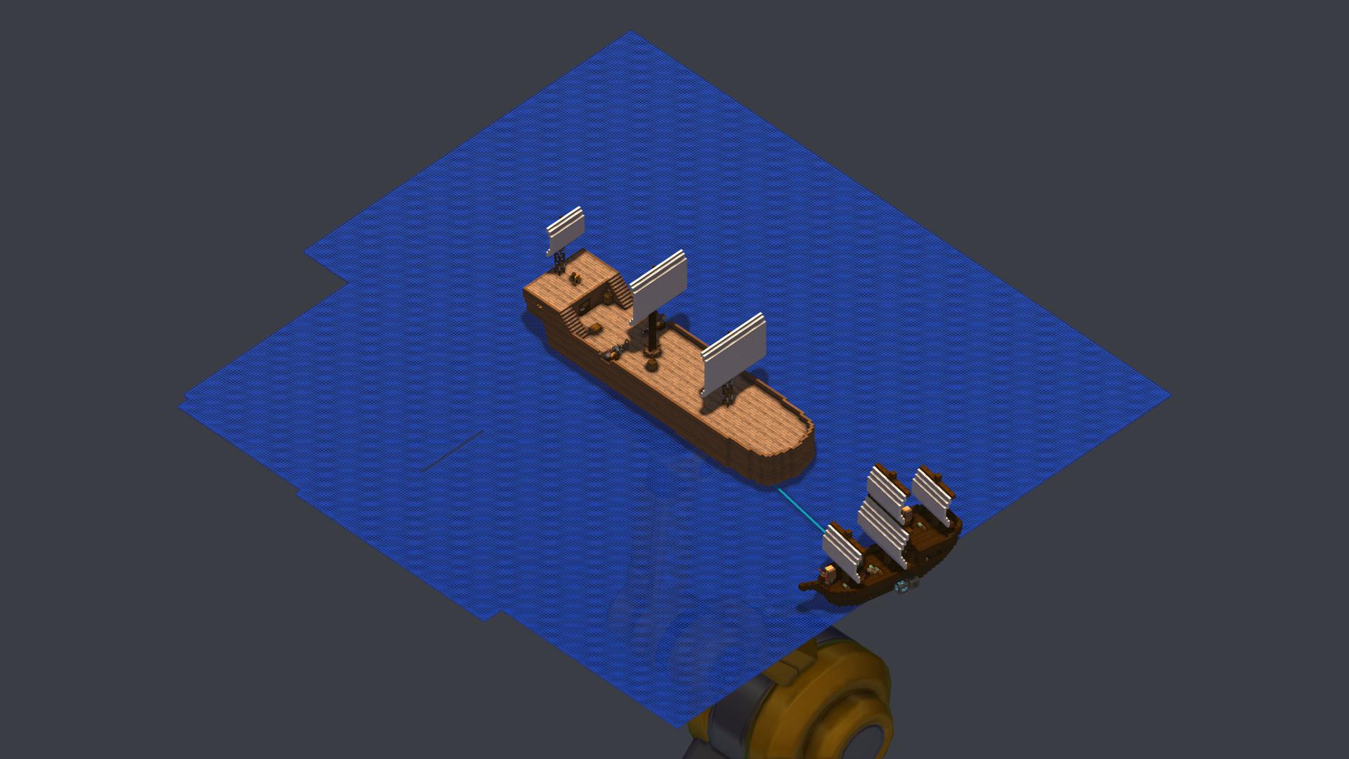 A pirates tail.