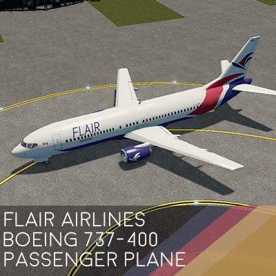 Flair Airlines Boeing 737-400 (passenger plane)