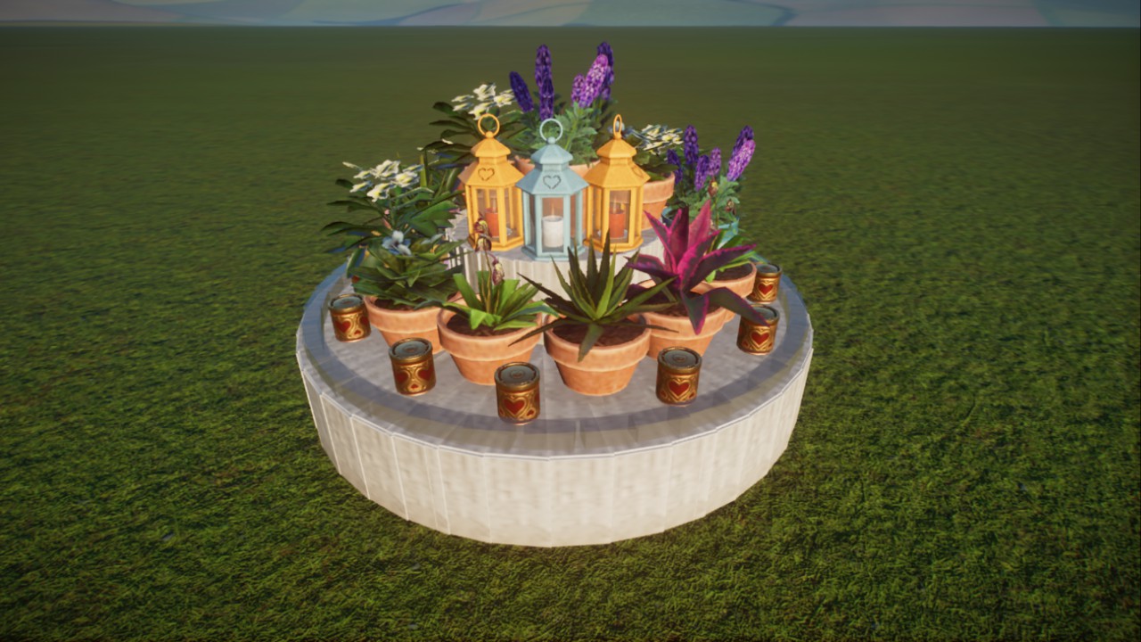 Anna's: FlowerShop Vendor Display - Round