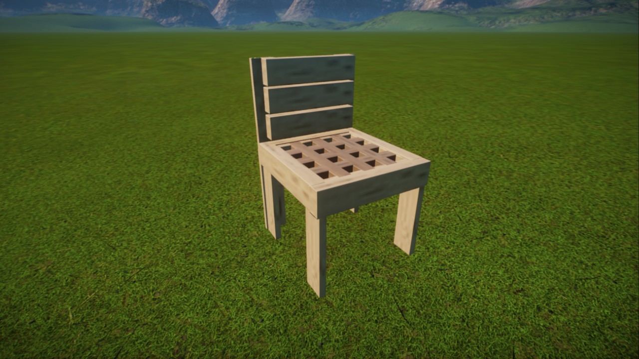 Anna's: Wooden Chair - Furniture Prop