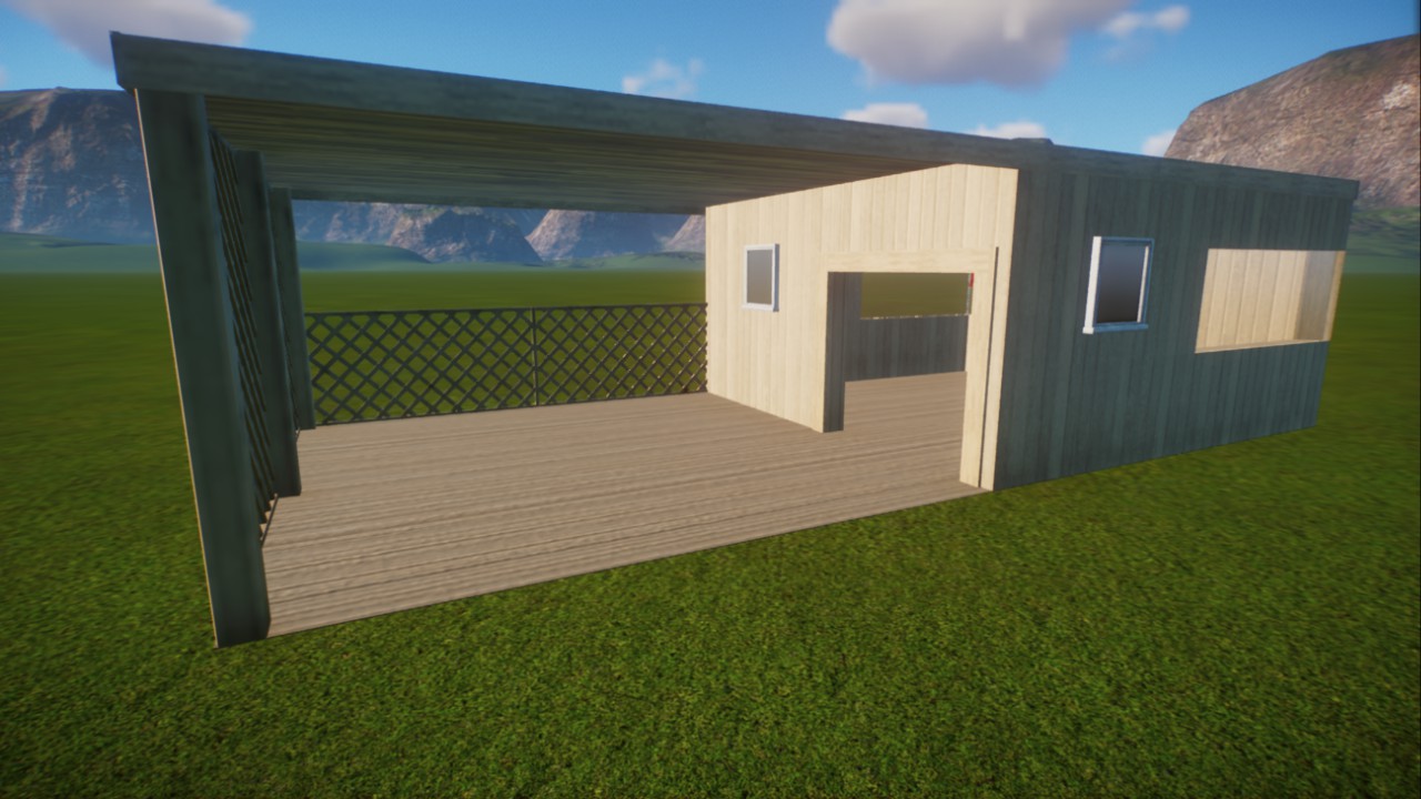 Anna's: Hard Shelter - Empty wooden shed