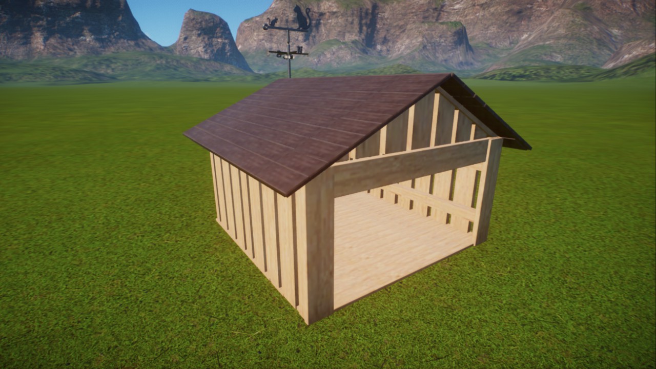 The Tiny Hut - Small wooden shed [by Anna]