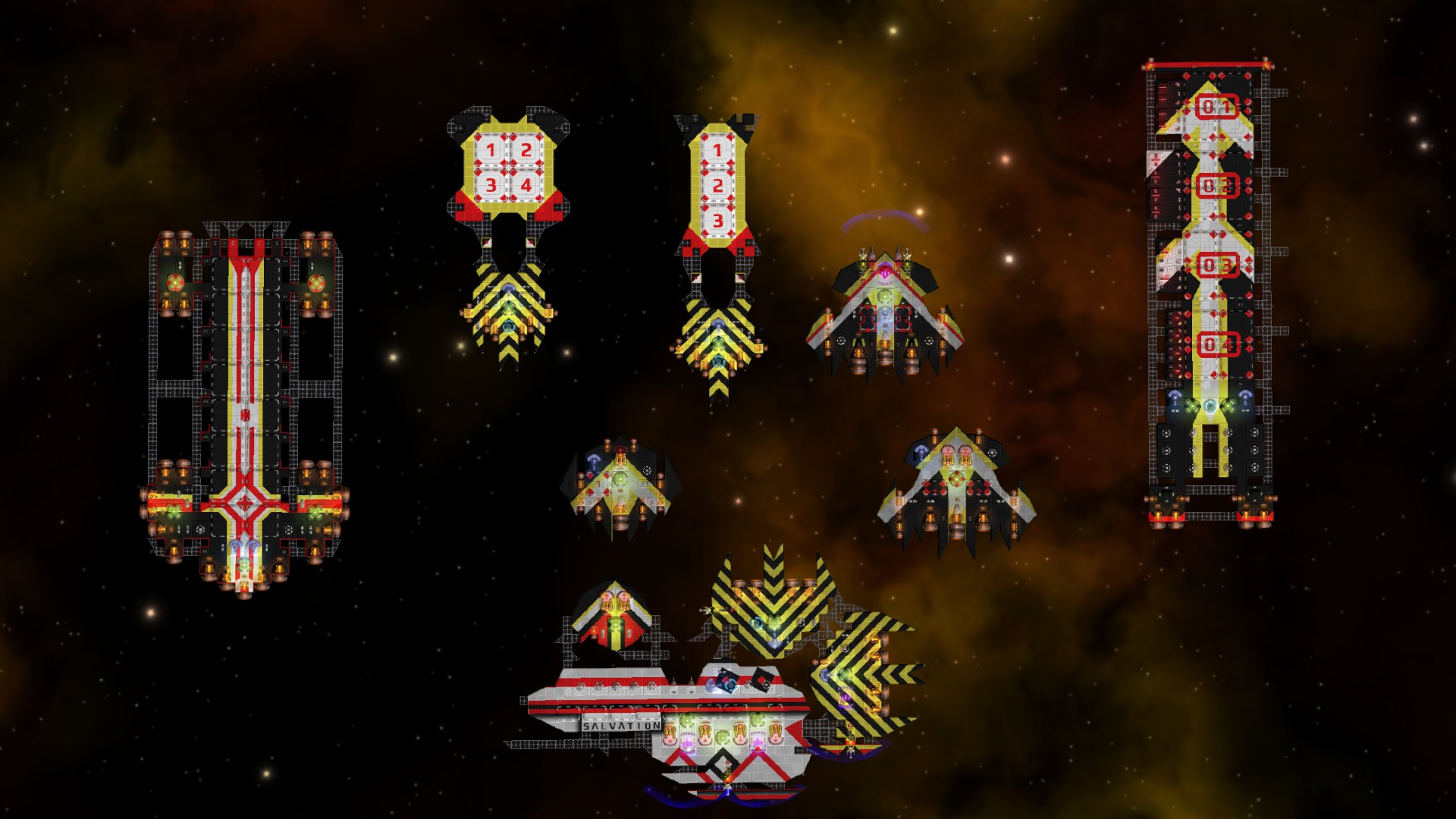 Frontier GunRunner Mining Fleet