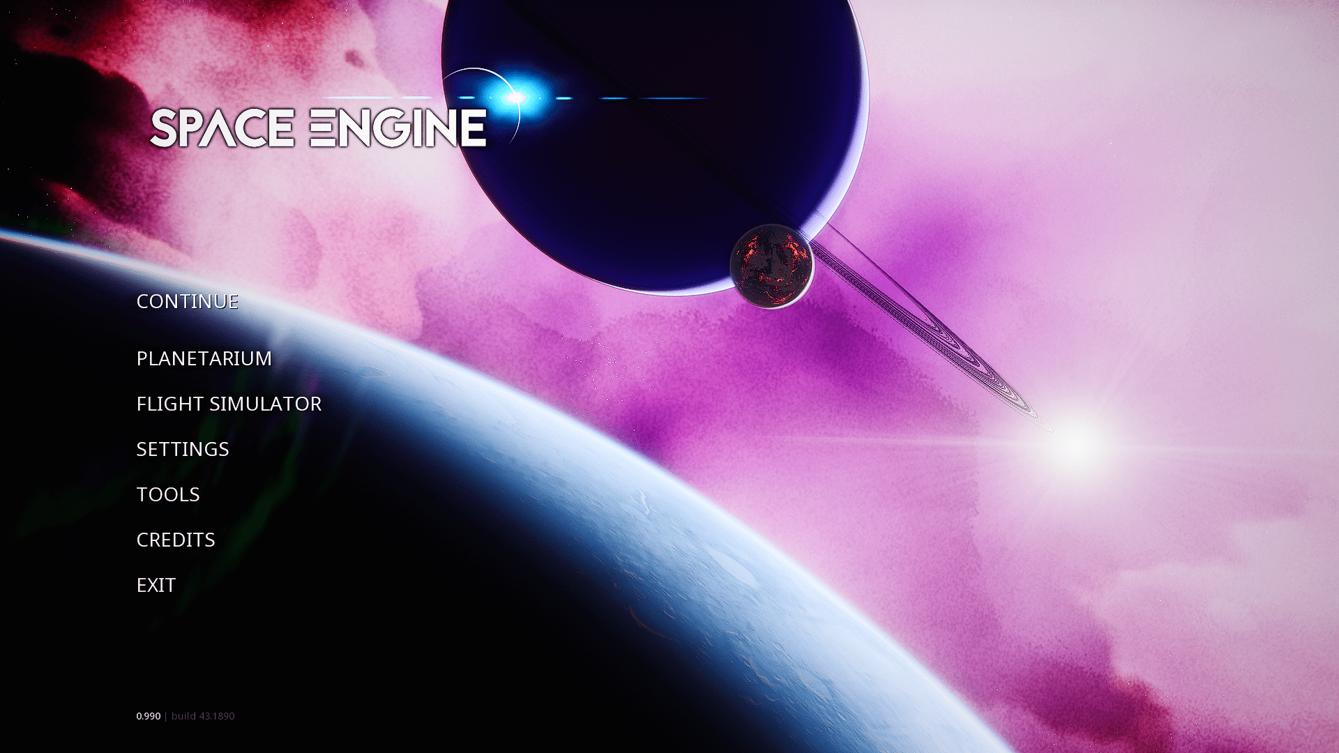 new main menu nebula
