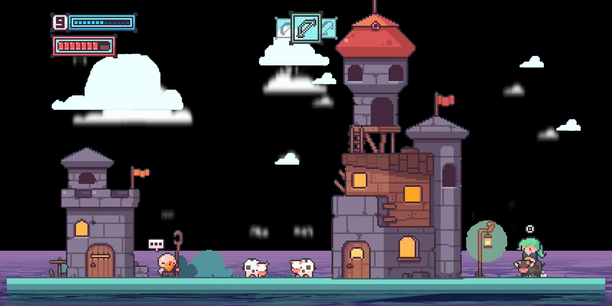 R! Pixel castle