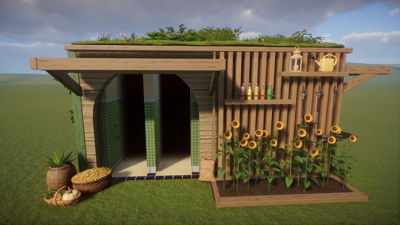 Conservation Garden Toilet Building