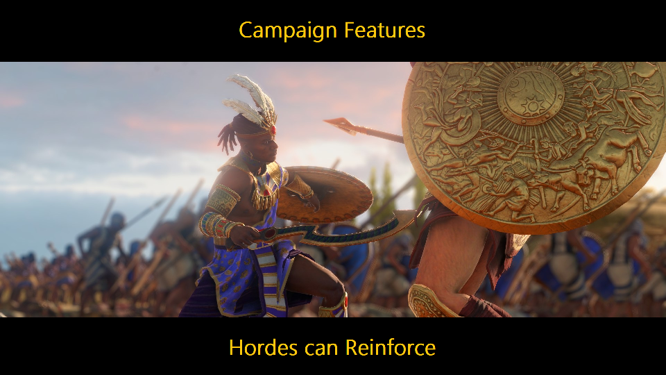Campaign Features: Hordes can Reinforce