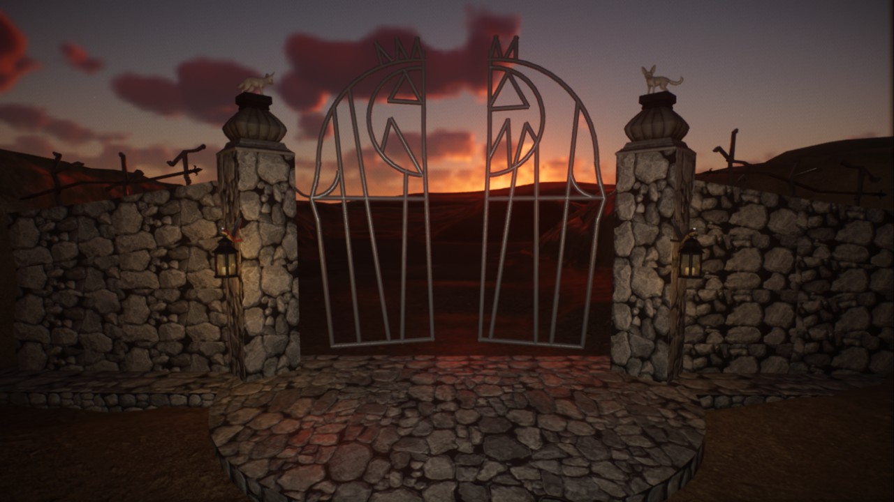 Jack's Tower Pumpkin Gate