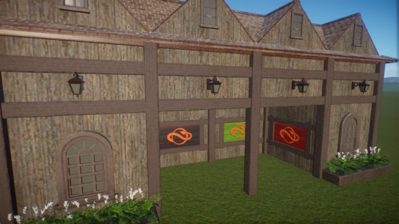 Cute Cabin food shops