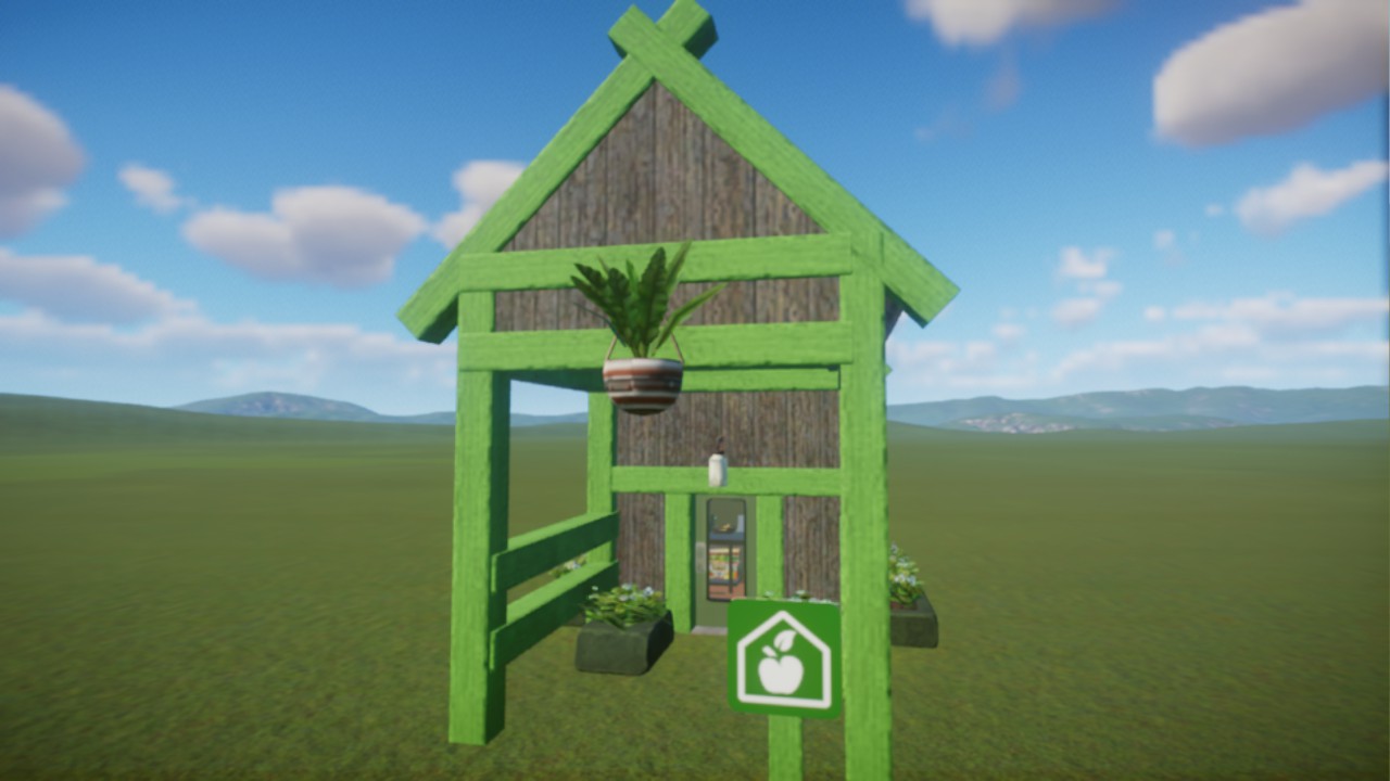 cute cabin small keeper hut