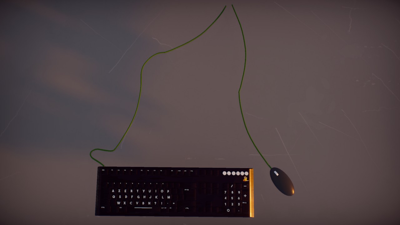 keyboard and mouse