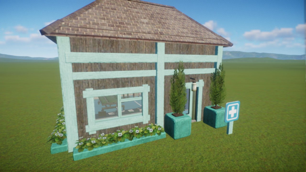 cute cabin vet surgery