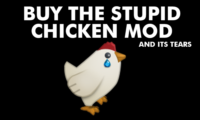 Buy the stupid chicken and its tears