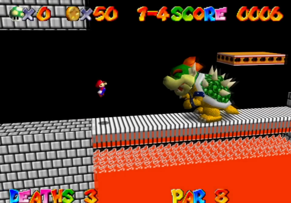 Super Mario Bros 8-4