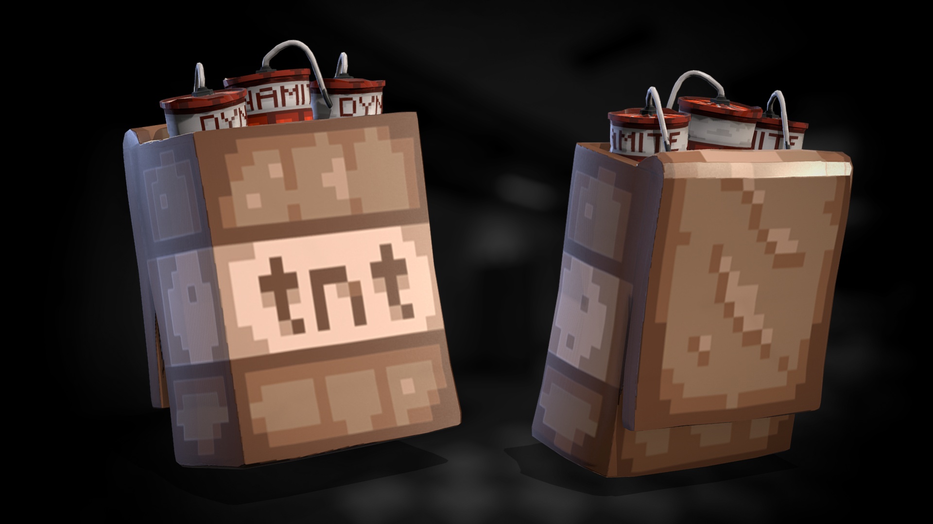 Pixel Satchel Charge