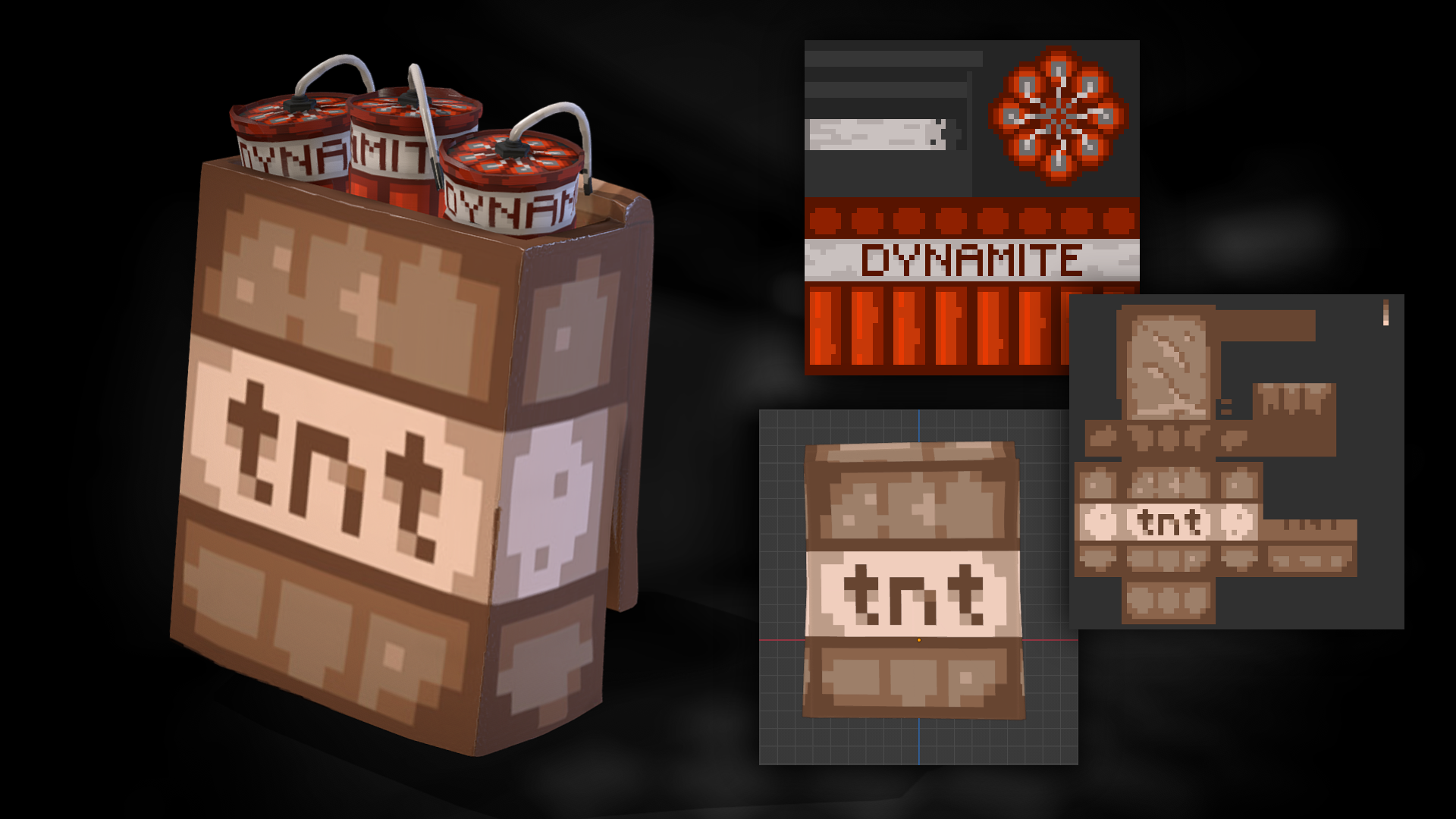 Pixel Satchel Charge