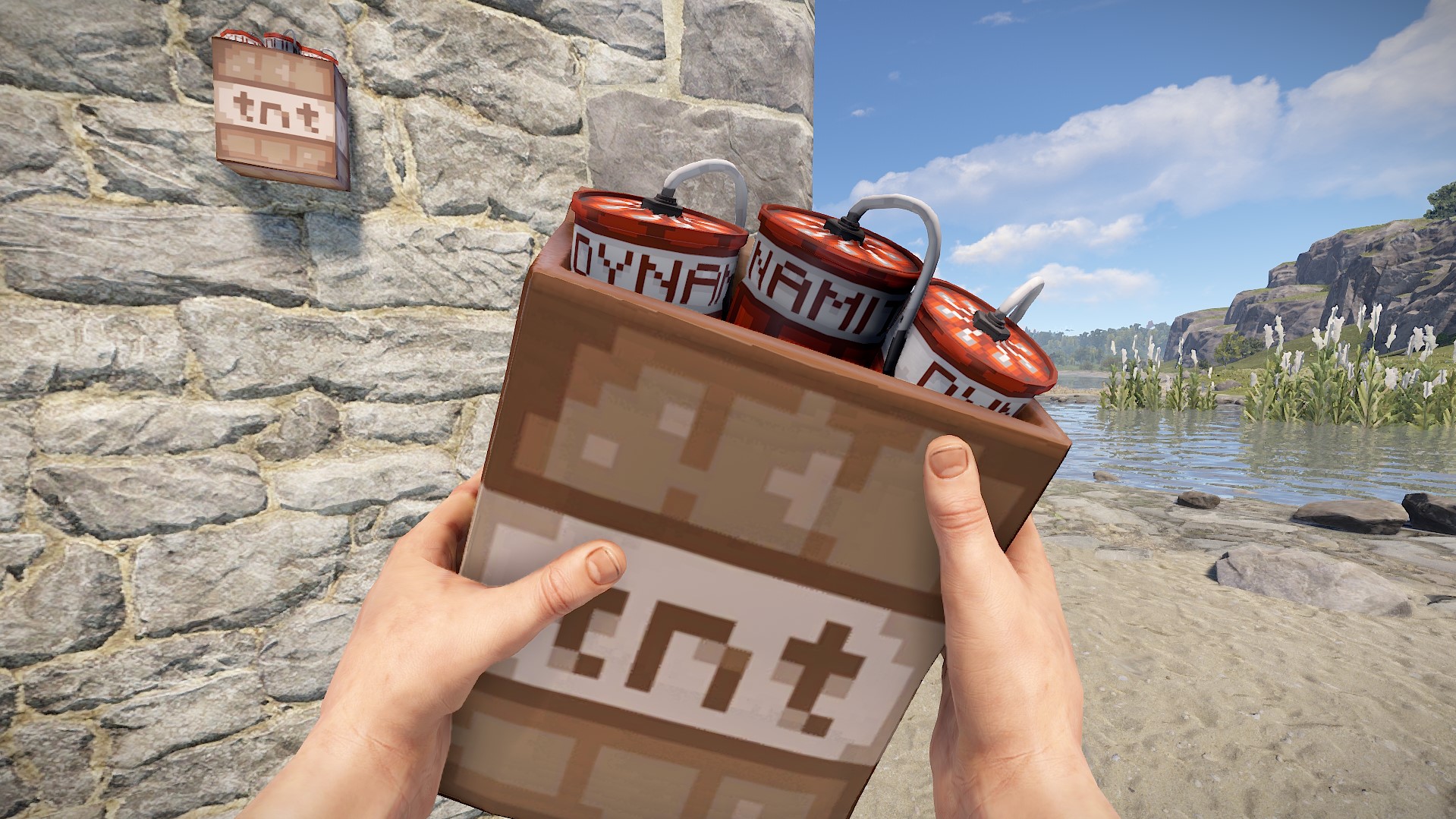Pixel Satchel Charge