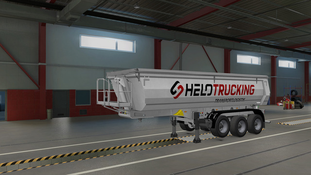 Helo Trucking Trailer Pack (2) Weiß