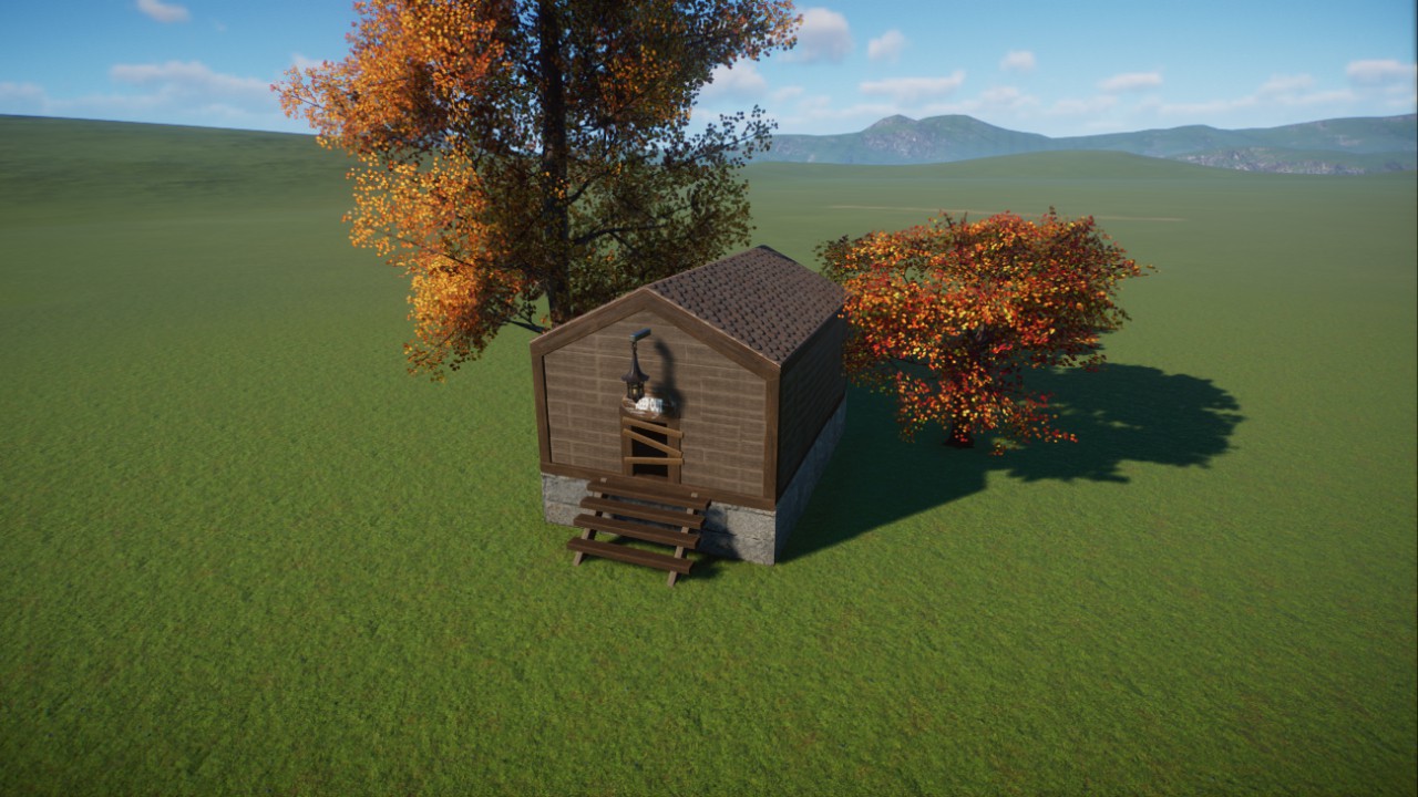 Boarded Up Spooky Shack