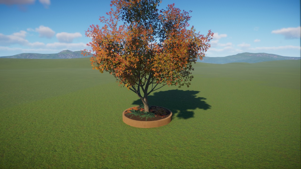Autumn Tree Planter