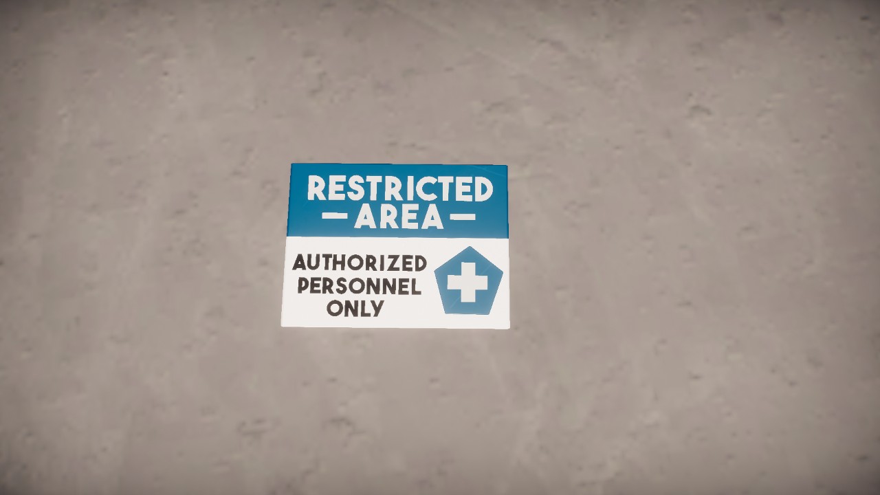 Restricted area for services only / Área restringida solo para servicios