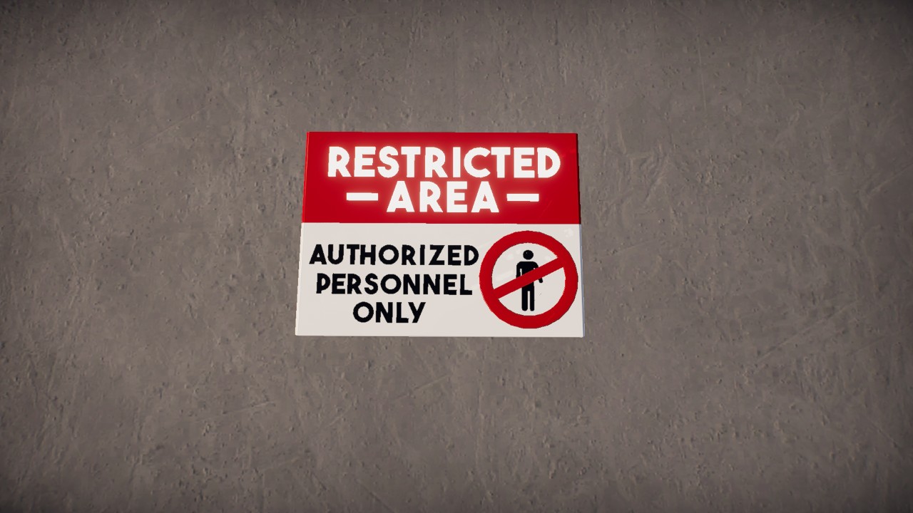 Restricted area / Area restringida