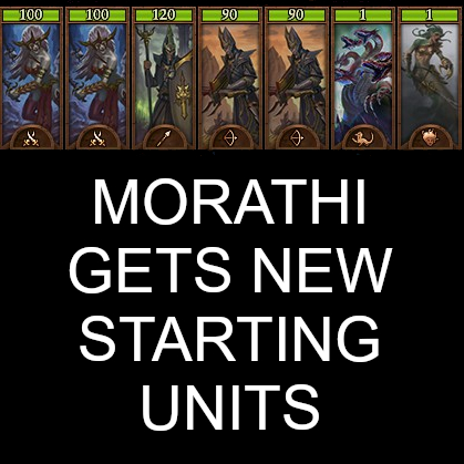 New starting units for Morathi