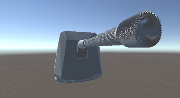 Coil Driven 5 inch Artillery