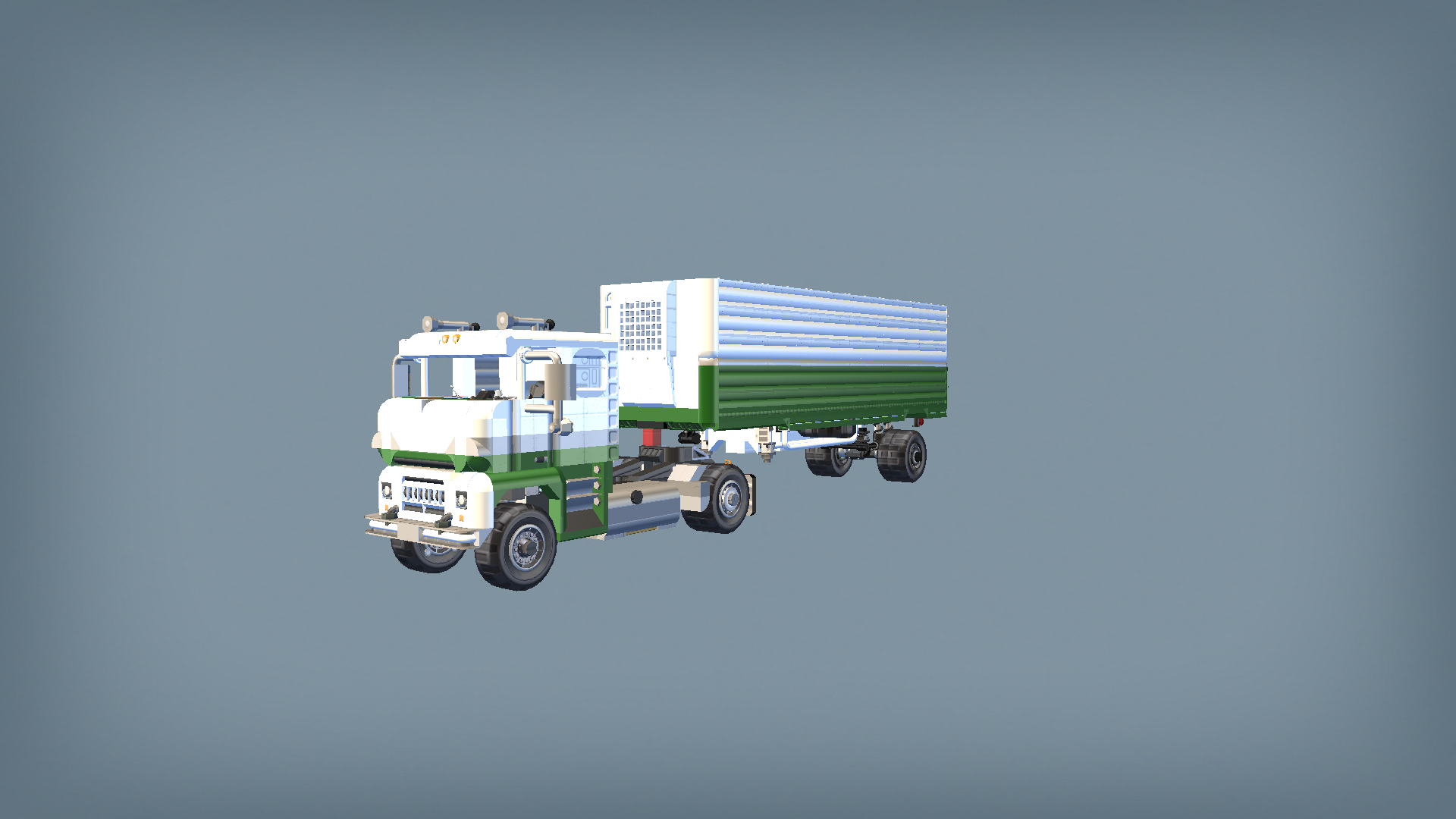 Custom ZiL-130 with Trailer