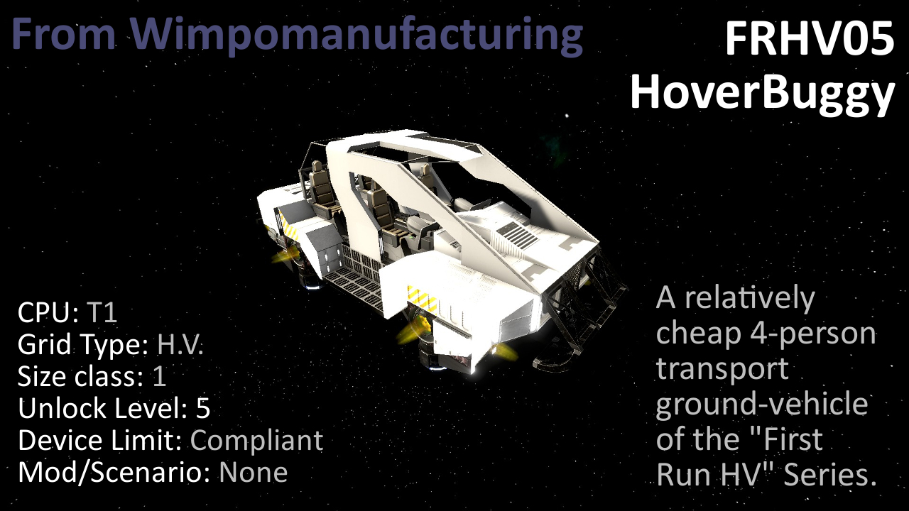 FRHV05 HoverBuggy preview