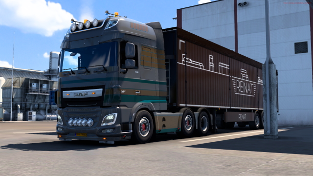 Edited DAF XF for ETS-2 TMP (Multiplayer)