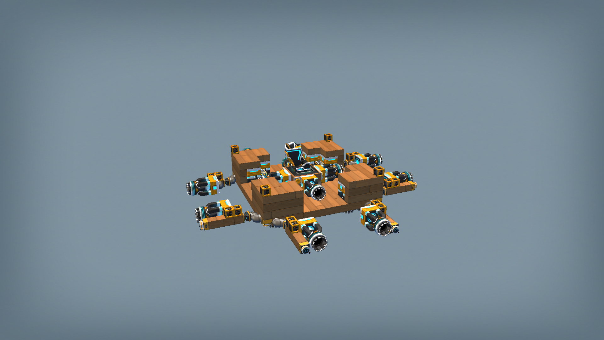 Un-reliable Glitchless Hovercraft