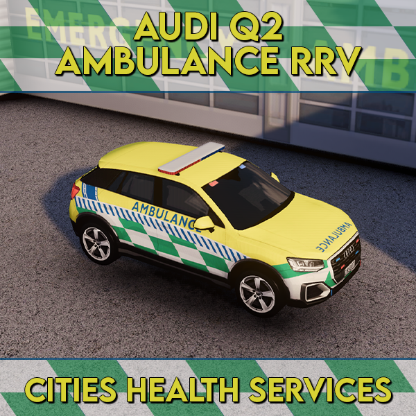 Audi Q2 Rapid Response Vehicle [Yellow Version] - CHS