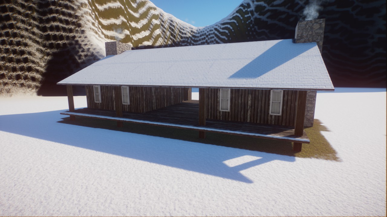 Rustic Dog Trot Cabin